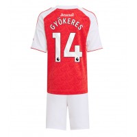 Maglie da calcio Arsenal Viktor Gyokeres #14 Prima Maglia Bambino 2025-26 Manica Corta (+ Pantaloni corti)